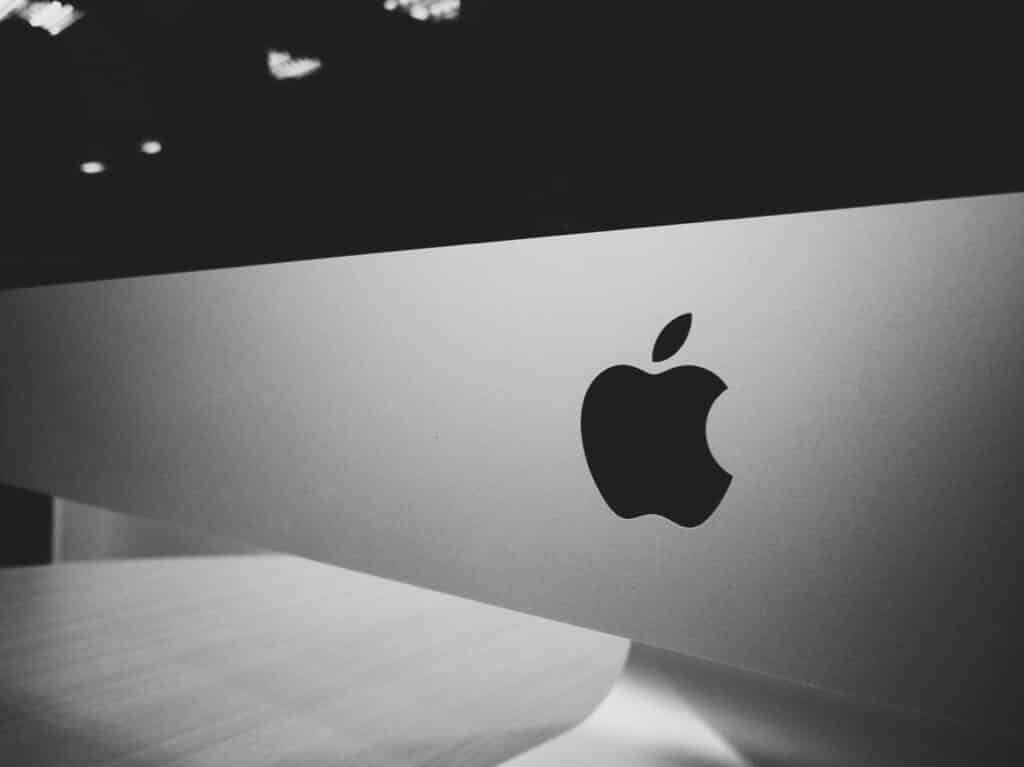 Logo da empresa Apple!