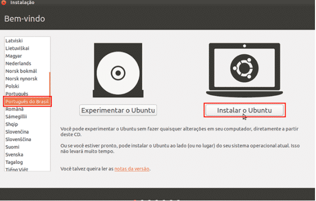 Instalar Ubuntu linux download