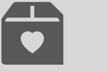  ícone box2-heart-fill bootstrap icons