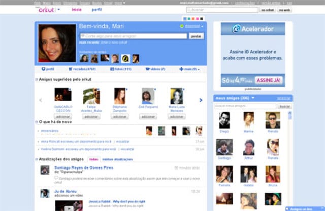 orkut.br, uma cópia não oficial do orkut