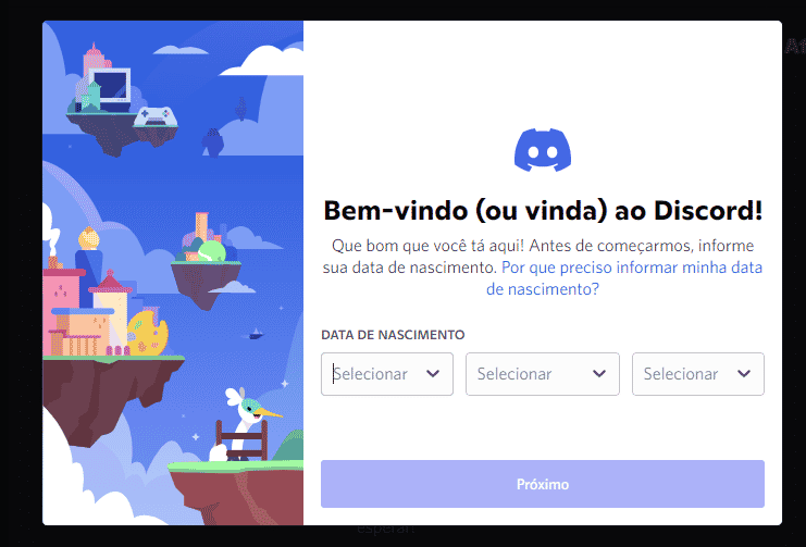 Data de Nascimento