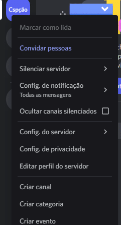 Convidando pessoas