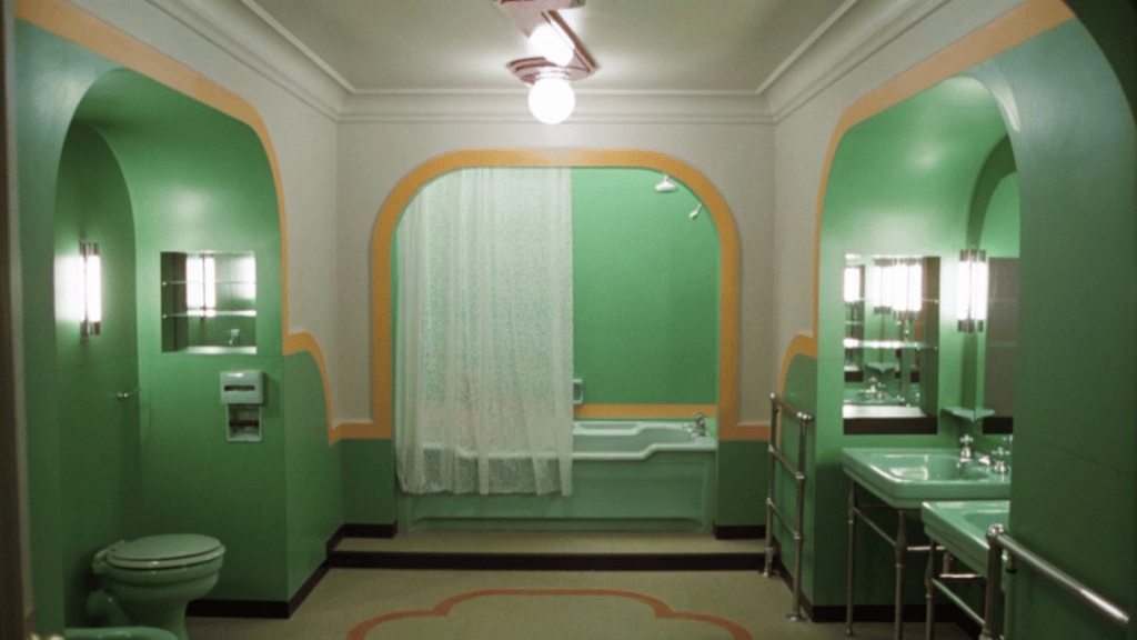 Banheiro do filme "O Iluminado".