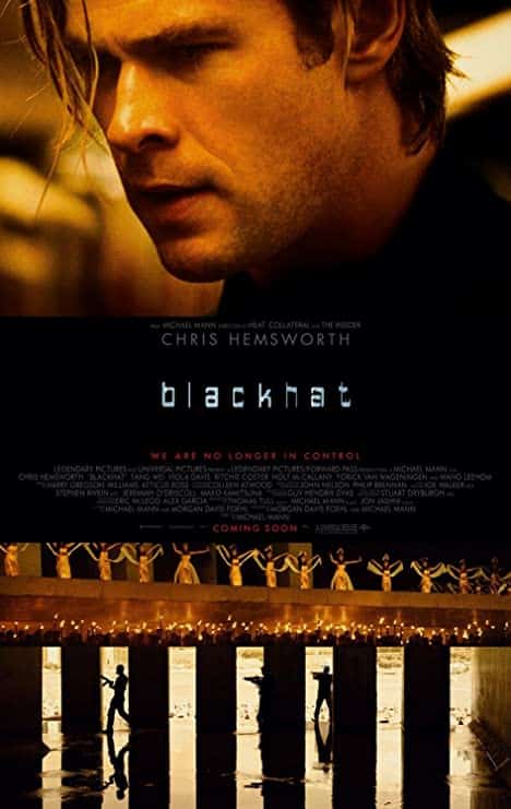 Capa do filme Hacker (Blackhat)