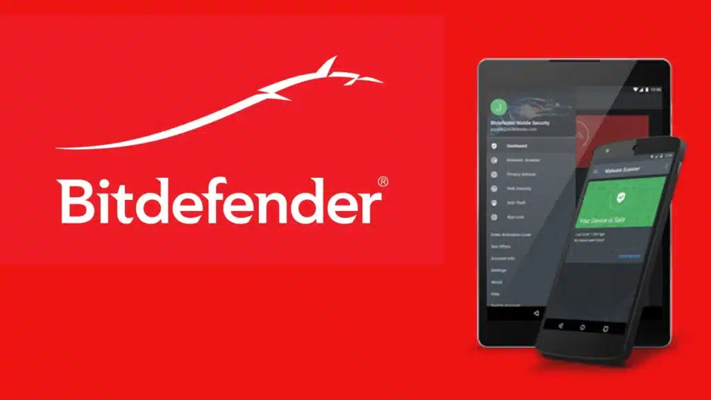 Logo do antivírus android Bitdefender Mobile Security