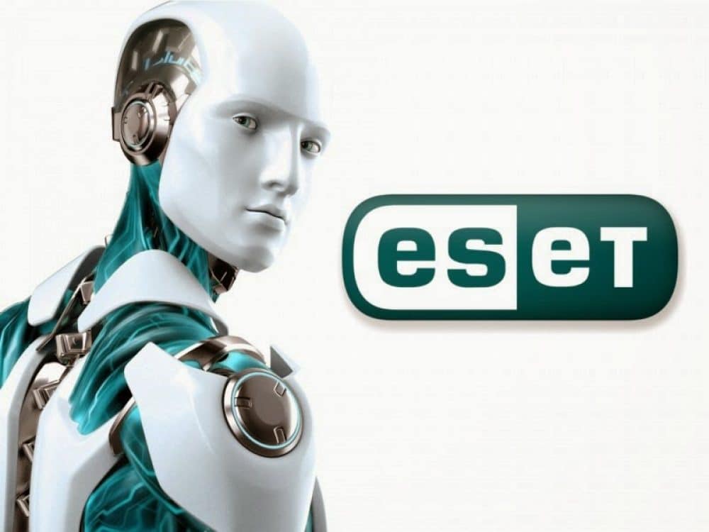 Logo do antivírus ESET Mobile Security