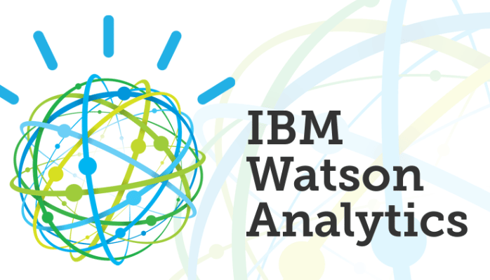 Logo da ferramenta de BI IBM Watson Analytics