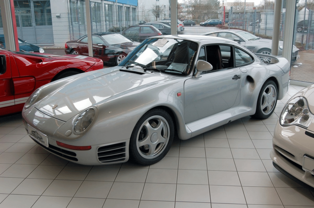 Porsche 959, parte da fortuna de bill gates