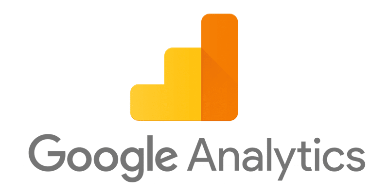 Logo da ferramenta Google Analytics para sites