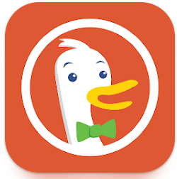 Logo do navegador Android DuckDuckGo Privacy Browser