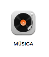 Aplicativo Música do Endless OS